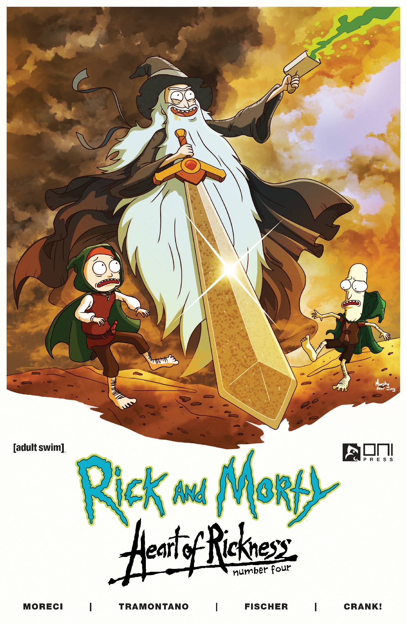 RICK AND MORTY HEART OF RICKNESS #4 (OF 4) CVR B MURPHY *(DH D1)*