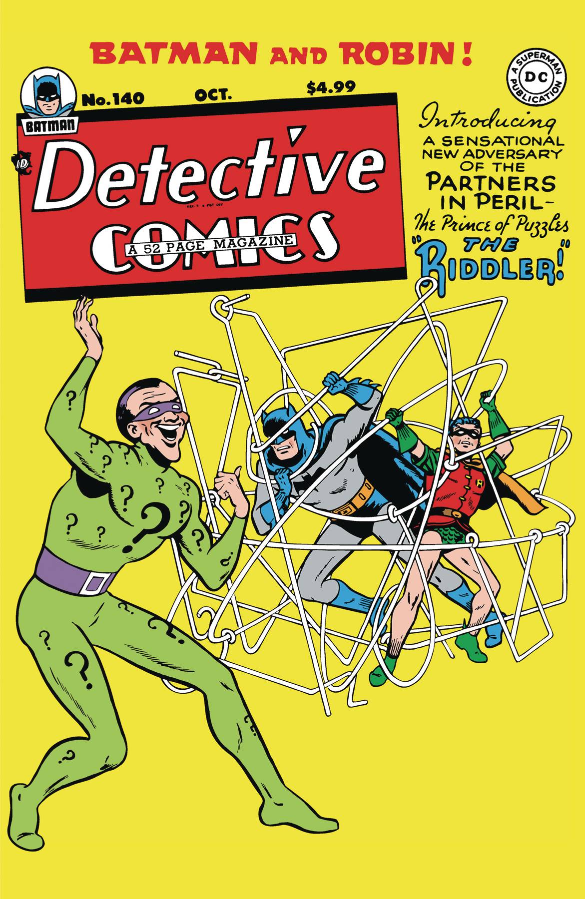 DETECTIVE COMICS #140 FACSIMILE EDITION *(DH I1)*