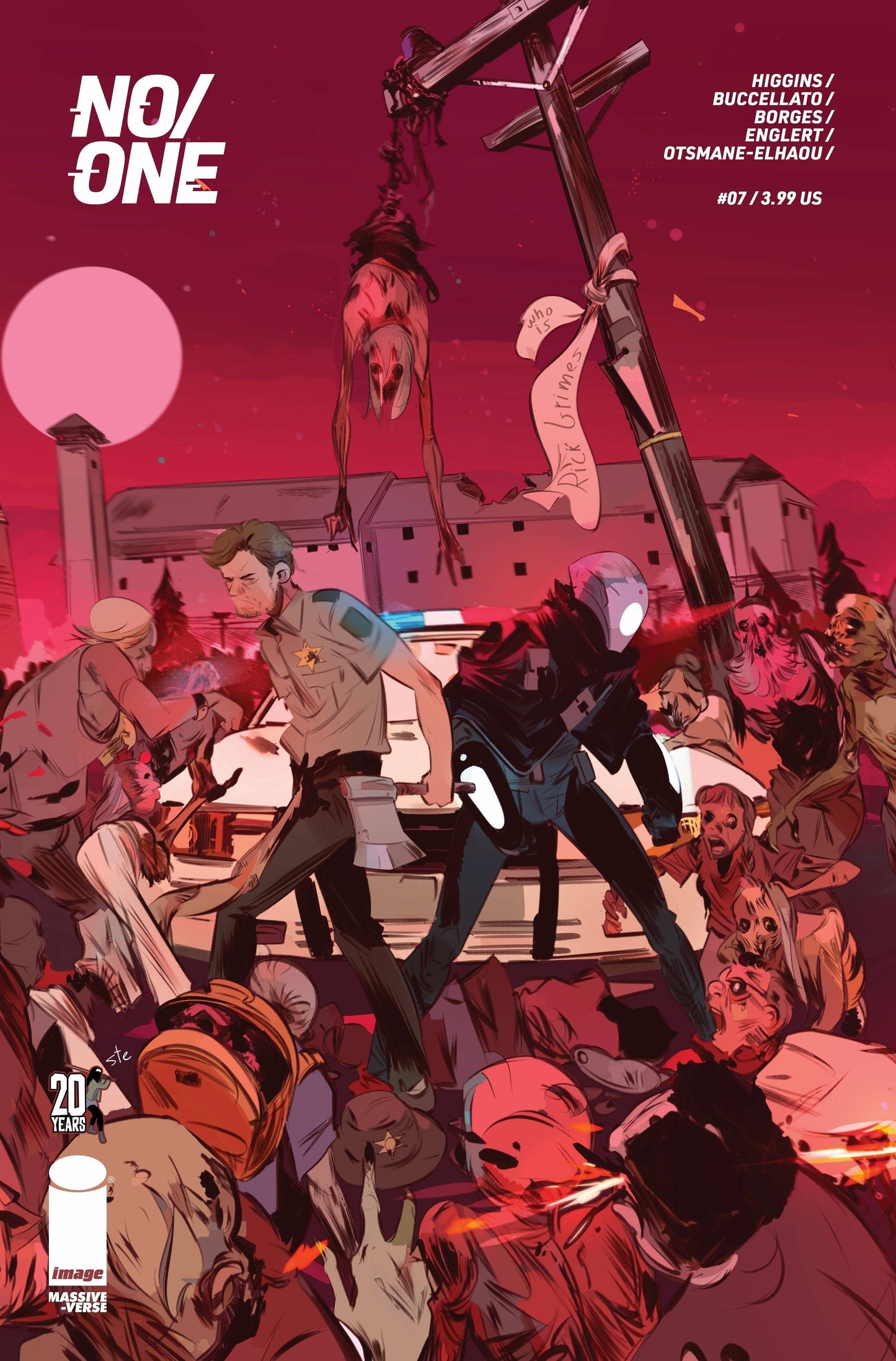 NO ONE #7 (OF 10) CVR D TWD 20TH ANNV SIMEONE *(DH Y1)*