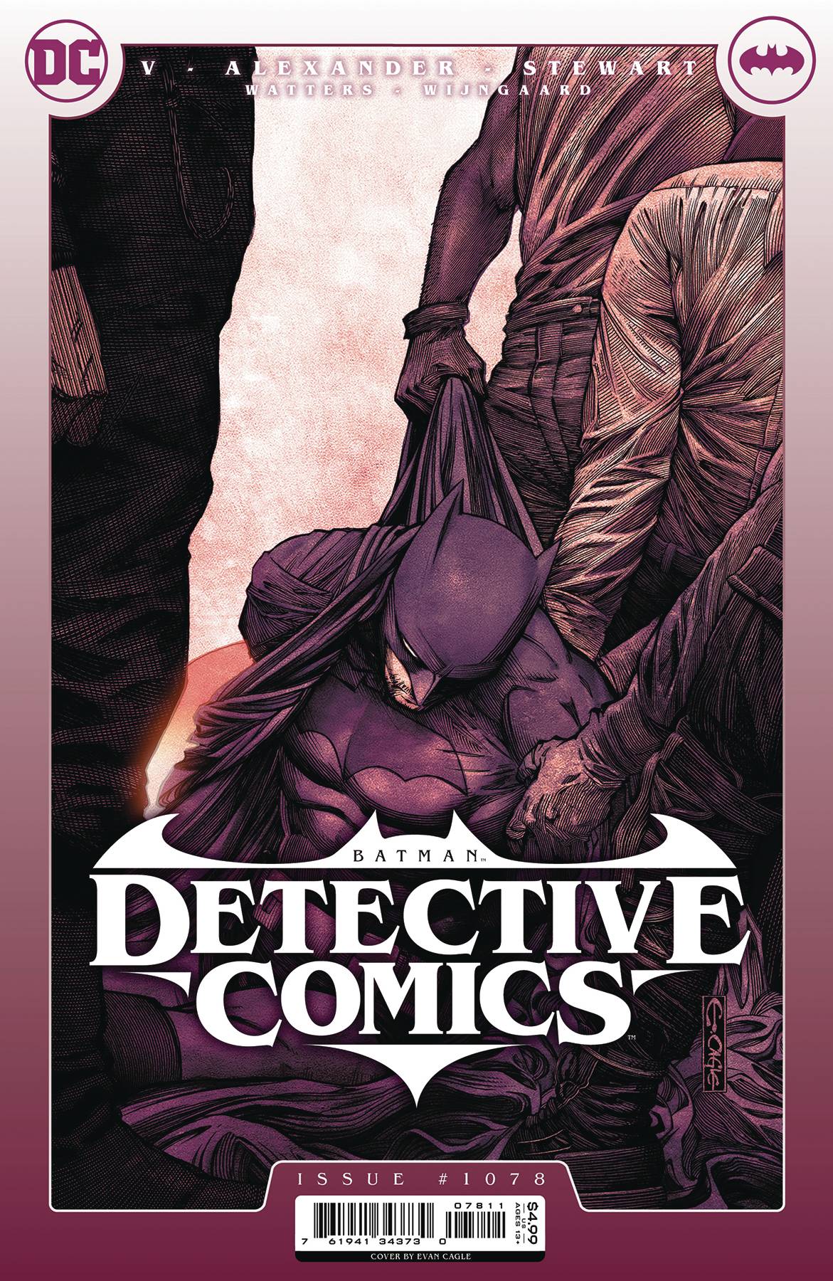 DETECTIVE COMICS #1078 CVR A EVAN CAGLE *RELEASE DATE 11/28/23* *(DH I1)* *(DH K3)*