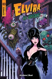 ELVIRA MEETS HP LOVECRAFT #3 CVR A ACOSTA *RELEASING 4/17/24*