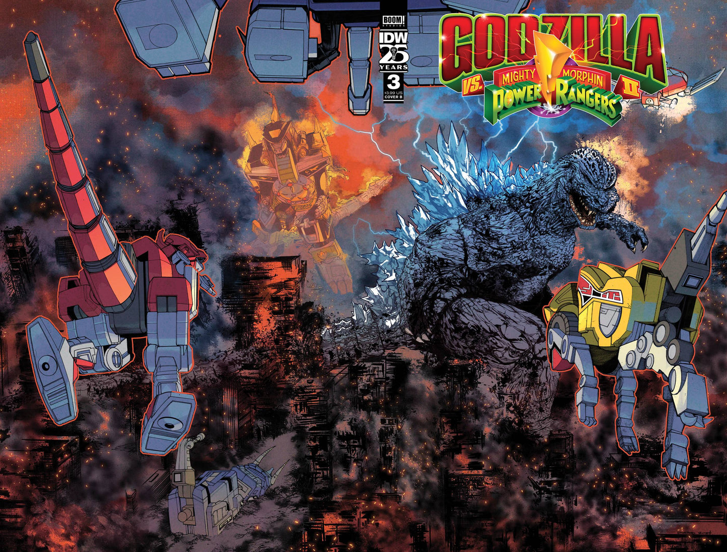 GODZILLA VS MMPR II #3 CVR B SANCHEZ *(DH U1)*
