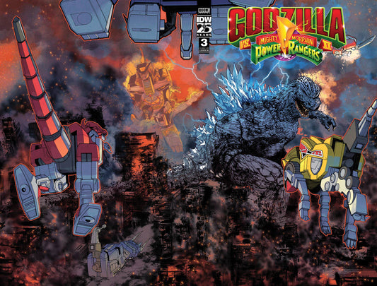 GODZILLA VS MMPR II #3 CVR B SANCHEZ *(DH U1)*