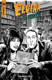 ELVIRA MEETS HP LOVECRAFT #2 CVR I 7 COPY FOC INCV BAAL LINE