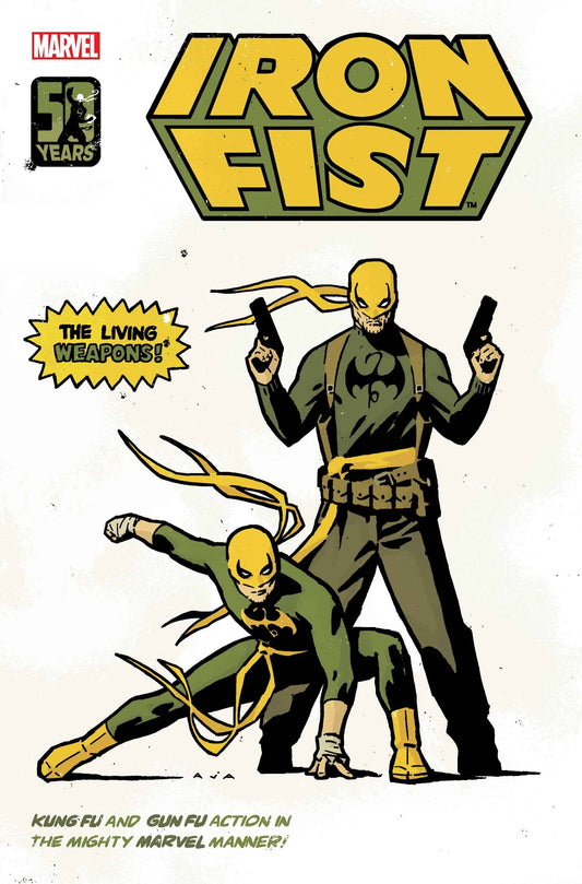 IRON FIST 50TH ANN SPECIAL #1 DAVID AJA VAR *(DH L1)*