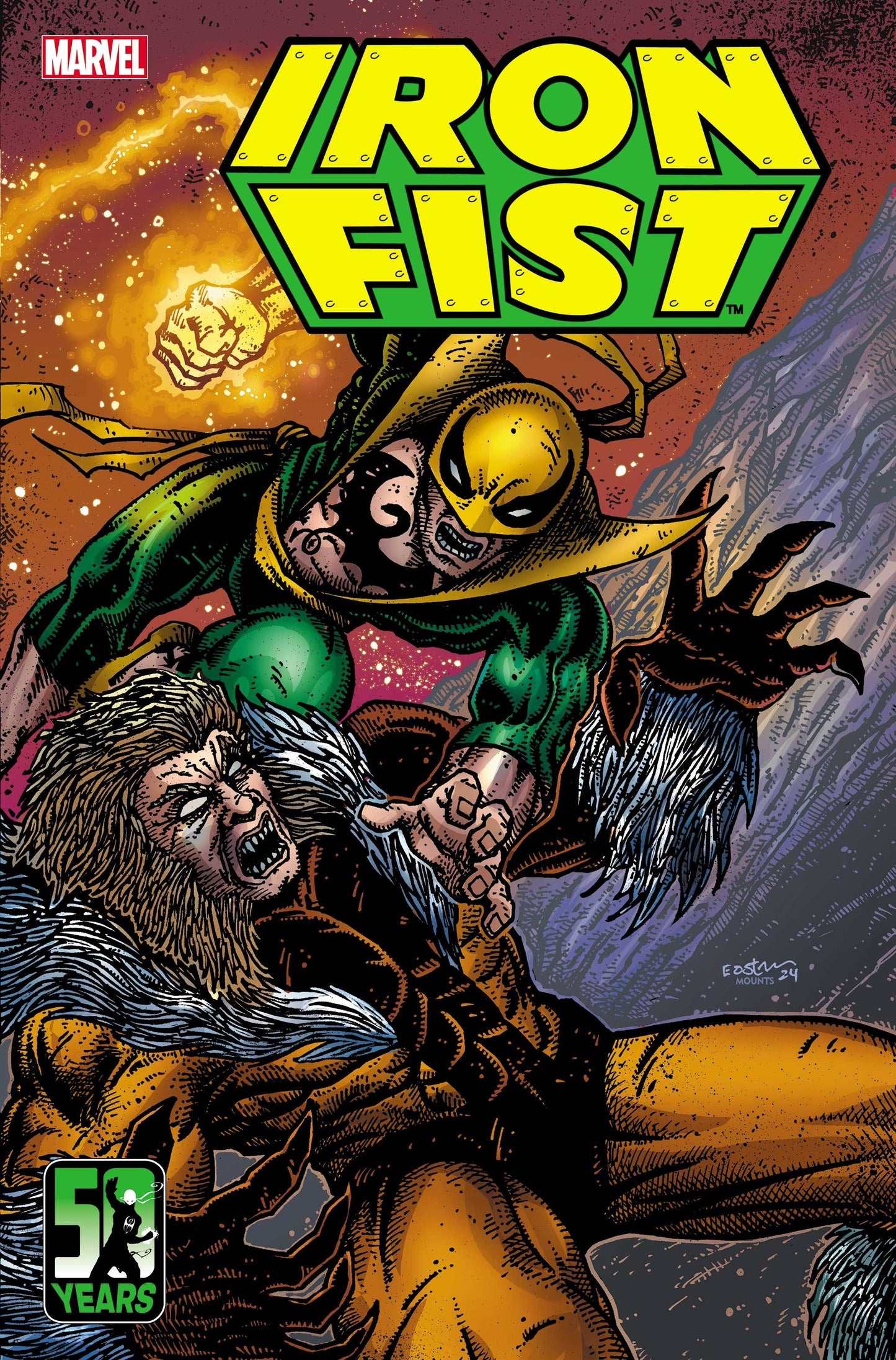 IRON FIST 50TH ANN SPECIAL #1 KEVIN EASTMAN VAR *(DH L1)*