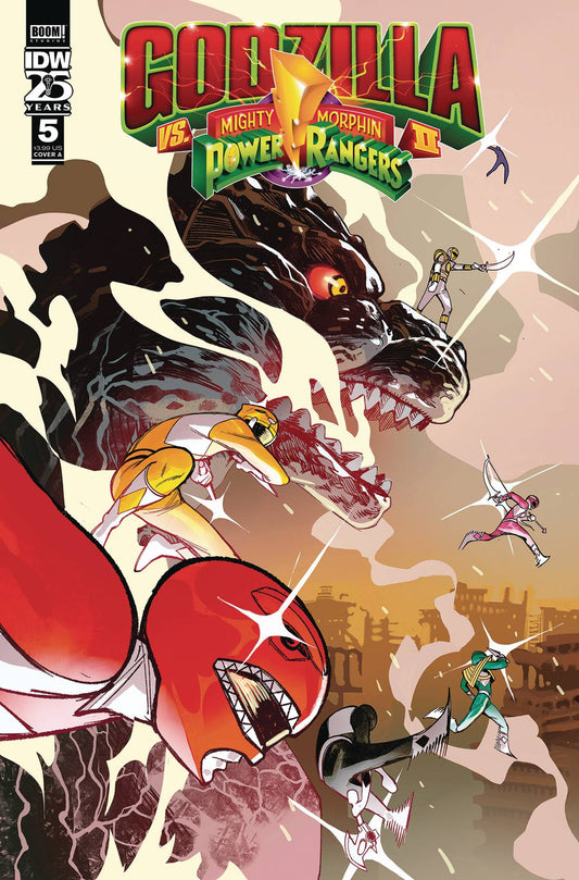 GODZILLA VS MMPR II #5 CVR A RIVAS *(DH U1)*
