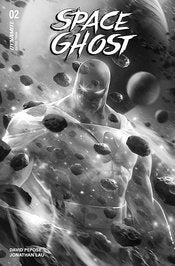 SPACE GHOST #2 CVR W 7 COPY FOC INCV MATTINA B&W