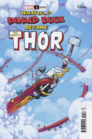 WHAT IF DONALD DUCK BECAME THOR #1 SKOTTIE YOUNG VAR *(DH A5)*