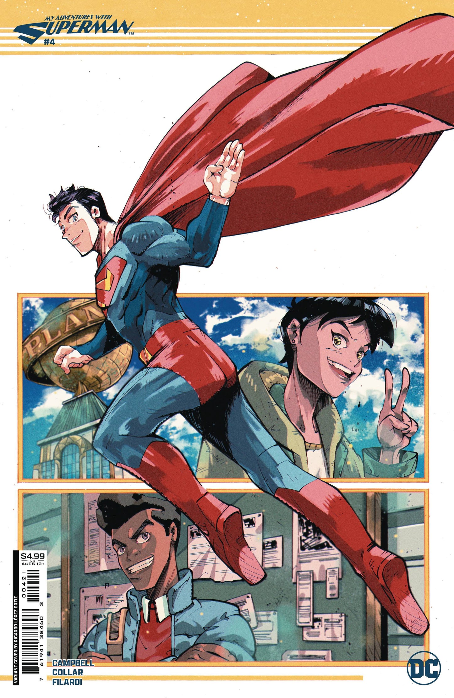 MY ADVENTURES WITH SUPERMAN #4 (OF 6) CVR B LOPEZ ORTIZ *(DH Z1)*