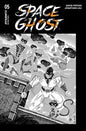 SPACE GHOST #5 CVR Q 7 COPY FOC INCV HAESER B&W *RELEASE DATE: 9/11/24*