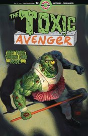 TOXIC AVENGER #2 (OF 5) CVR D HARPER BAGGED W TC CARD *RELEASE DATE: 11/13/24*