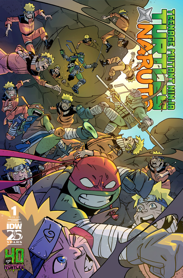 Teenage Mutant Ninja Turtles x Naruto #1 (ALL COVERS)