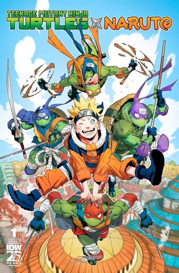 Teenage Mutant Ninja Turtles x Naruto #1 (ALL COVERS)