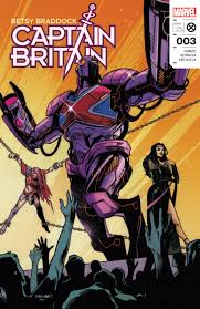 BETSY BRADDOCK CAPTAIN BRITAIN #3 (DH F4)