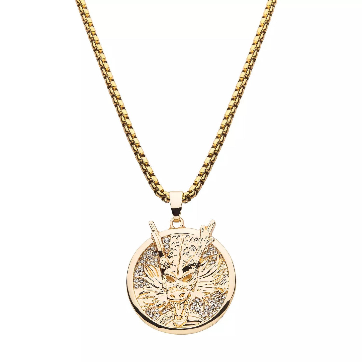 Dragon Ball Z Shenron Cubic Zirconia Necklace