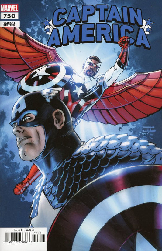 CAPTAIN AMERICA #750 JOHN CASSADAY BLUE VAR *(RELEASE DATE 07/05/23)* *(DH T2)*