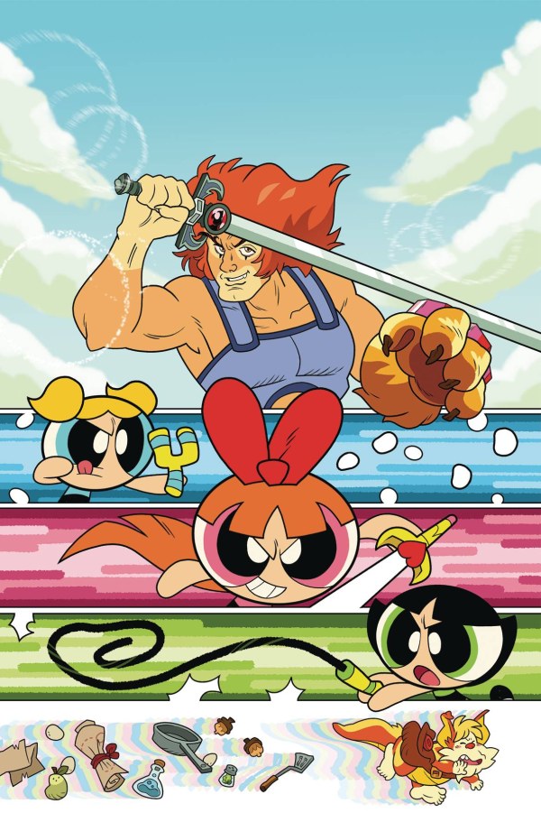 THUNDERCATS POWERPUFF GIRLS #1 CVR A PAULINA GANUCHEAU *RELEASE DATE 7/23/25* *(DH D3)*