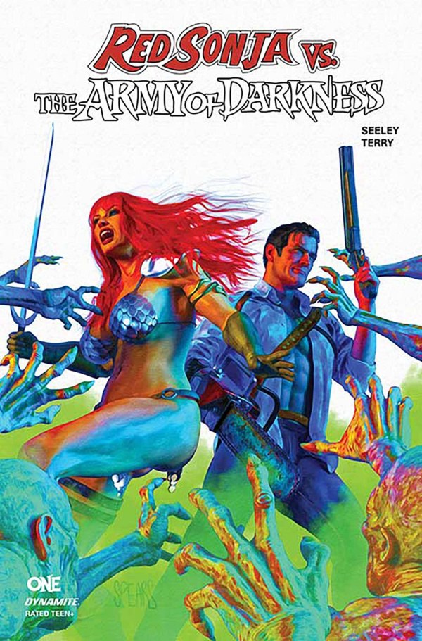 RED SONJA VS THE ARMY OF DARKNESS #1 CVR A BJORN BARENDS *RELEASE DATE 04/30/25* (DH G3) *(DH J4)*