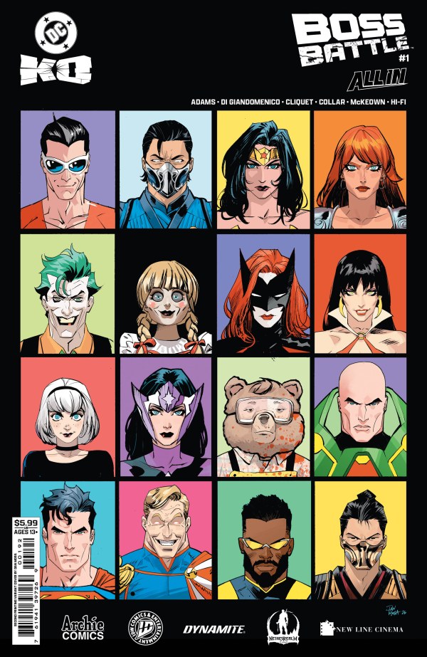 DC K.O.: BOSS BATTLE #1 2ND PRINTING DAN MORA *[04/29/26]* *(DH E8)*