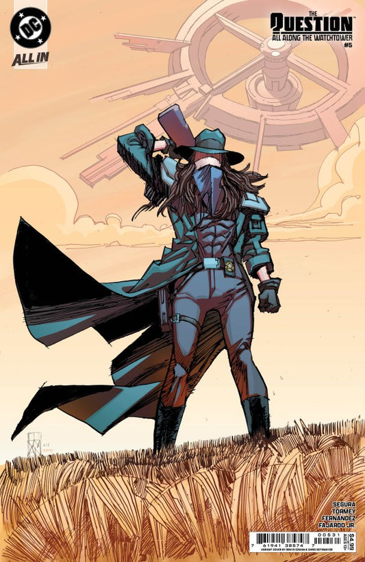 The Question: All Along the Watchtower #5 Cover C Denys Cowan Variant *(DH L3)*