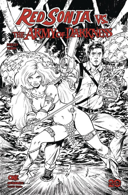 RED SONJA VS THE ARMY OF DARKNESS #1 CVR A BJORN BARENDS *RELEASE DATE 04/30/25* (DH G3) *(DH J4)*