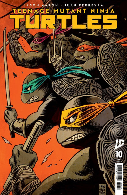 Teenage Mutant Ninja Turtles #10 Cover B *RELEASE DATE 7/16/25* *(DH W2)* *(DH H4)*