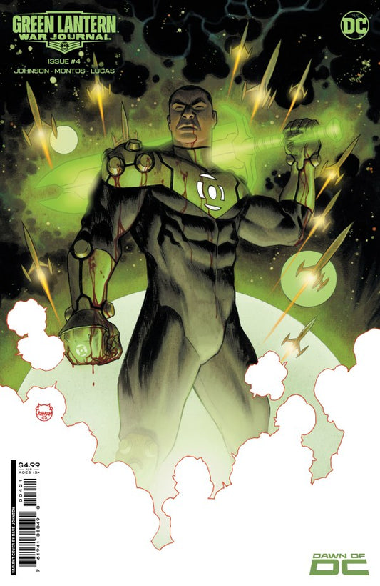 Green Lantern: War Journal #4 Cover B Dave Johnson Variant *(DH C3)* *(DH N3)*