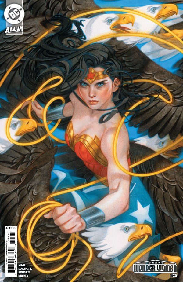 WONDER WOMAN #25 CVR A DANIEL SAMPERE *RELEASE DATE: 9/24/25*  *(DH L9)*