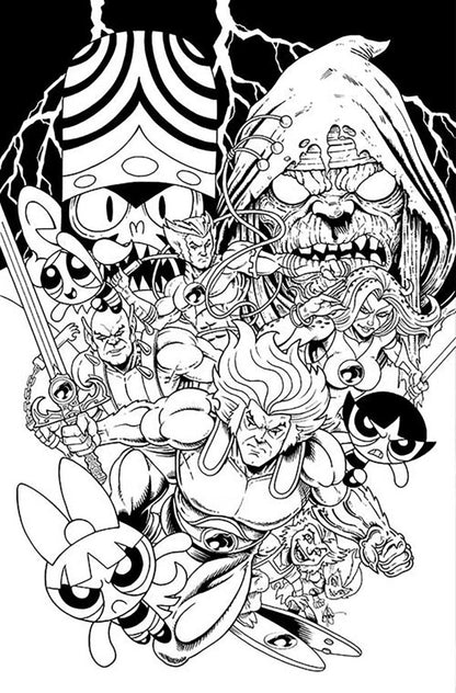 THUNDERCATS POWERPUFF GIRLS #1 CVR A PAULINA GANUCHEAU *RELEASE DATE 7/23/25* *(DH D3)*