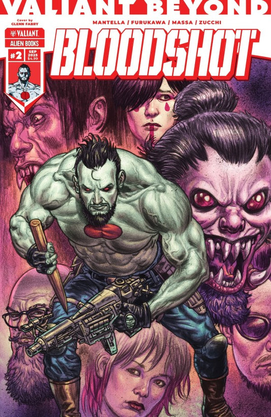 Valiant Beyond: Bloodshot #2 RELEASE DATE 10/8/25 *(DH Z3)*
