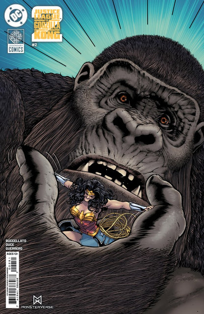 JUSTICE LEAGUE VS GODZILLA VS KONG 2 #2 (OF 7) CVR A CHRISTIAN DUCE *RELEASE DATE 7/2/25* *(DH N2)*