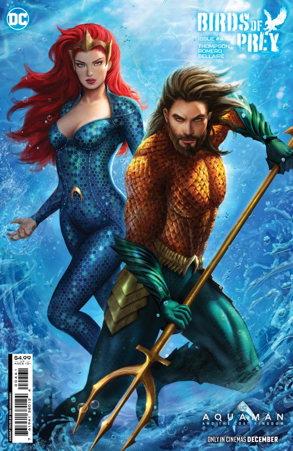 Birds of Prey #4 Cover D Sun Khamunaki Aquaman and the Lost Kingdom VarianT *(DH H4)*