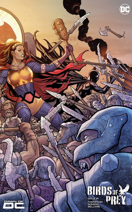 Birds of Prey #1 Cover E Frank Cho Triptych Gatefold Variant *(DH H4)*