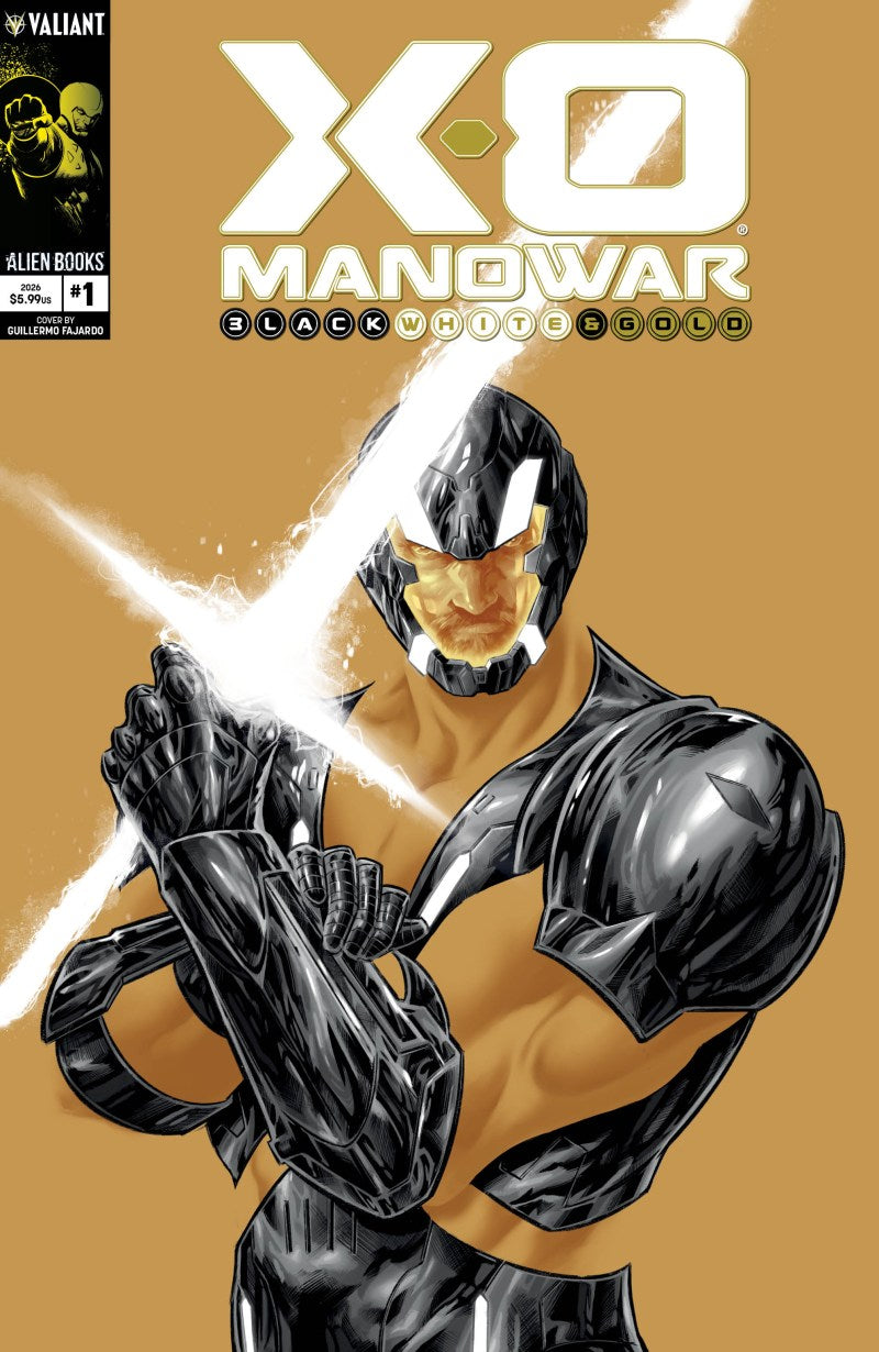 X-O Manowar: Black, White & Gold #1  Released Oct 21, 2026 *(DH A20)*
