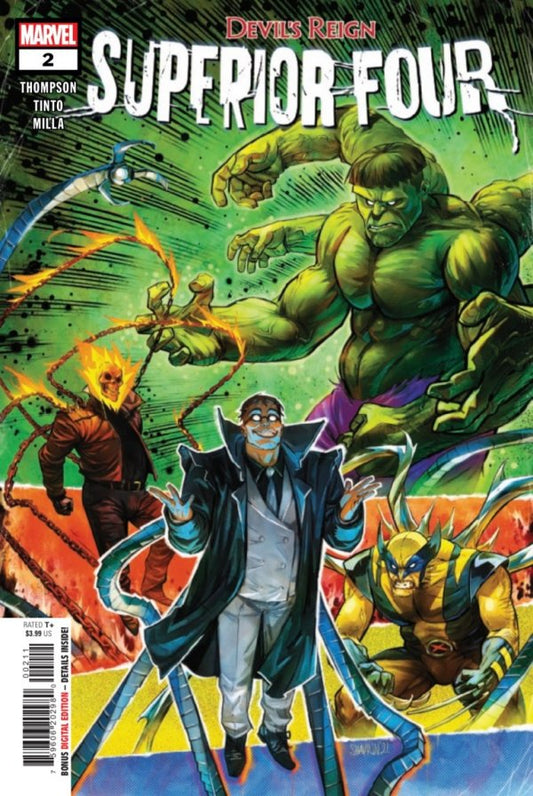 DEVIL'S REIGN SUPERIOR FOUR #2 CVR A *RELEASE DATE 2/16/22* *(DH G3)*