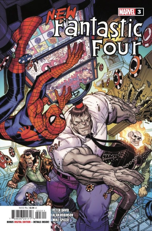 NEW FANTASTIC FOUR #3 DH