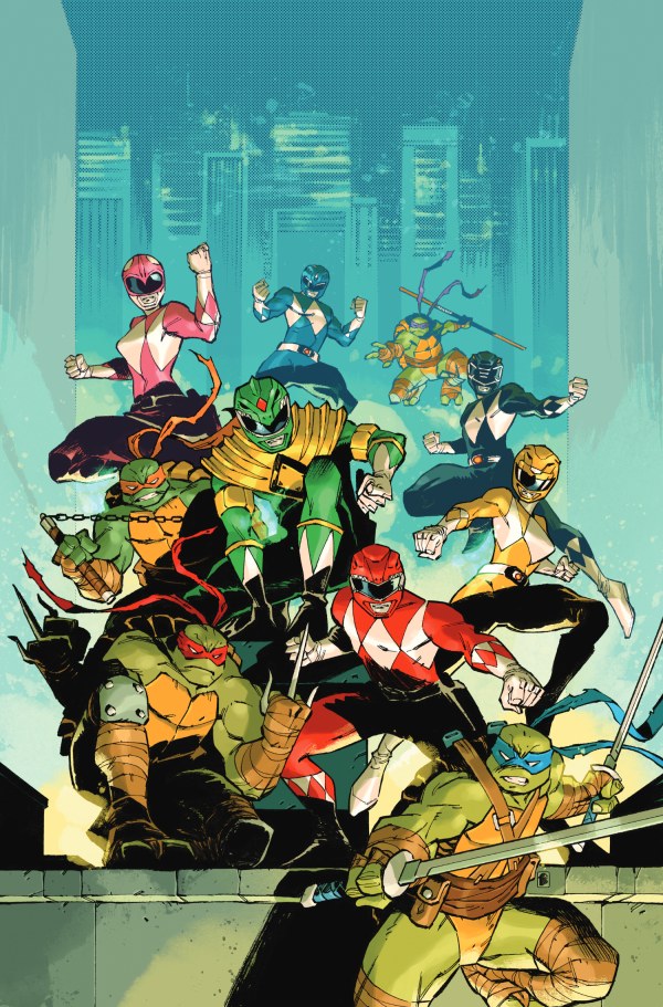 Mighty Morphin Power Rangers/Teenage Mutant Ninja Turtles III #2 A Main (Dressed, Zonno) *RELEASE DATE: 9/24/25* *(DH V3)* / *(DH X3)* /  *(DH X5)*