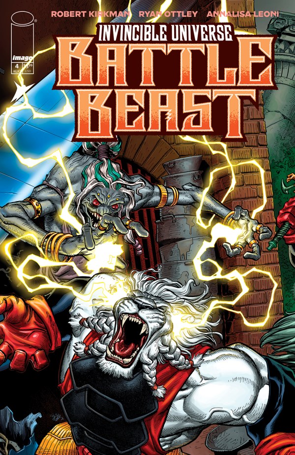 INVINCIBLE UNIVERSE BATTLE BEAST #4 *RELEASE DATE 8/20/25* *(DH K3)* *(DH X3)**(DH H4)*
