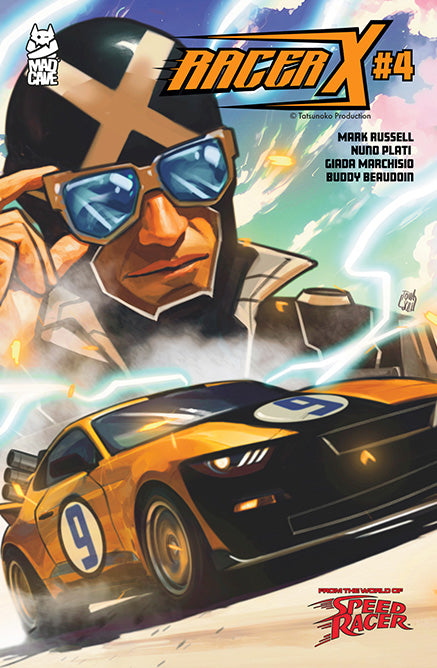RACER X #4 (OF 8) CVR A FRANCESCO TOMASELLI *RELEASE DATE: 12/17/25* *(DH A15)*