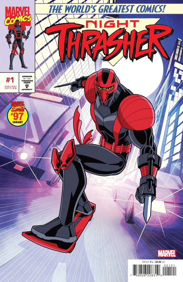 NIGHT THRASHER #1 Luciano Vecchio Marvel '97 Variant *(RELEASE DATE 02/14/24) *(DH T2)*
