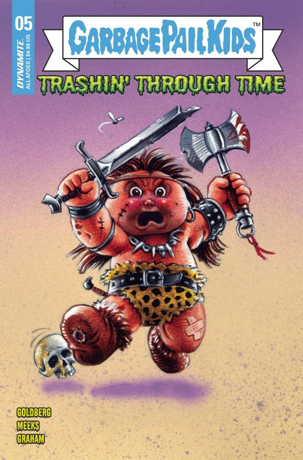 GARBAGE PAIL KIDS: THRASHIN' THROUGH TIME #5 CVR D CLASSIC CARD *(RELEASE DATE 07/03/24)* *(DH V2)*