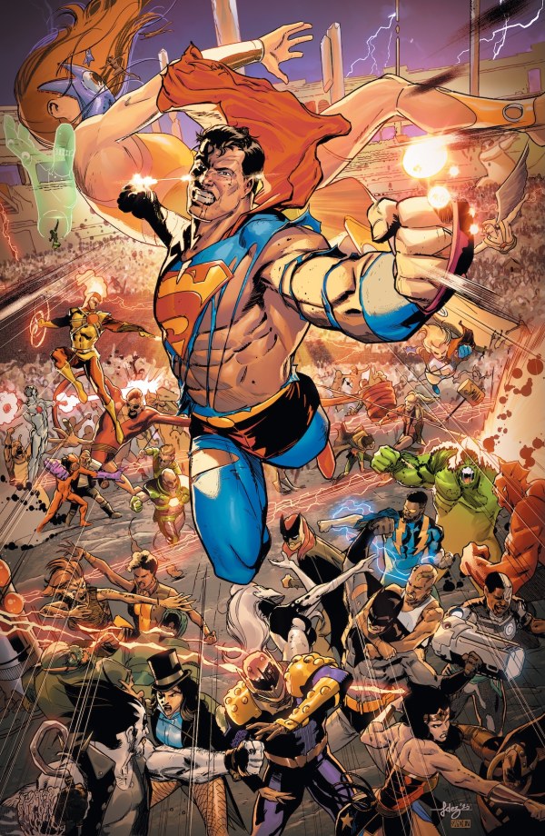 DC K.O. #1 (OF 5) CVR A JAVIER FERNANDEZ ACETATE *RELEASE DATE: 10/8/25* *(DH H4)* | *(DH R4)*