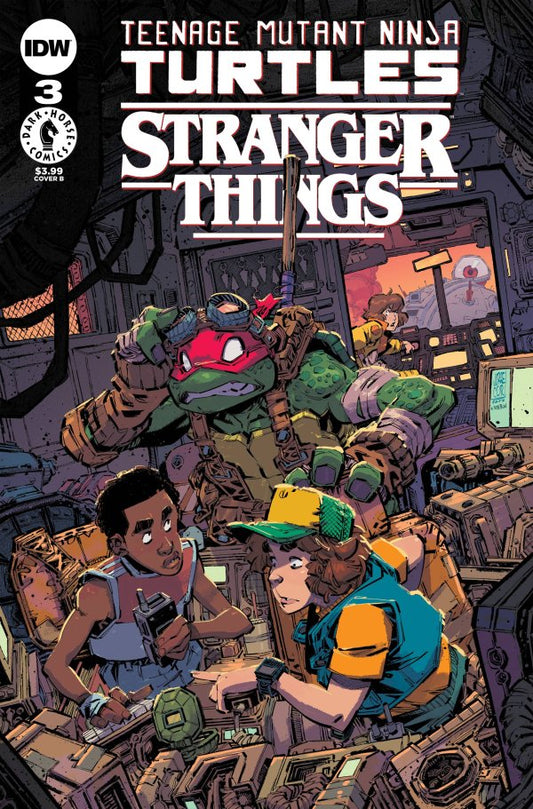 TMNT X STRANGER THINGS #3 CVR B CORONA RELEASE DATE 9/20/23 *(DH Z3)*