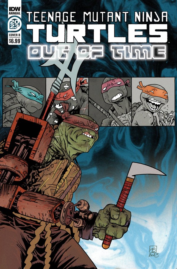 TEENAGE MUTANT NINJA TURTLES ANNUAL 2023 CVR B *(RELEASE DATE 07/12/23)*  *(DH T2)*