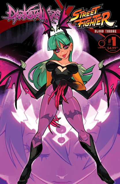 DARKSTALKERS X STREET FIGHTER BLOOD THRONE #1 (ONE SHOT) CVR A ALBERTO ALBURQUERQUE *RELEASE DATE 7/9/25* *(DH R2)*