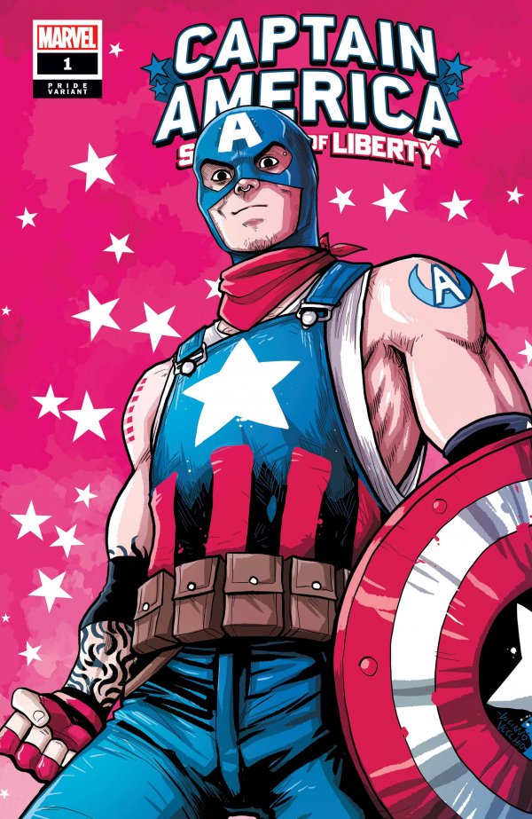 Captain America: Sentinel of Liberty #1 Vecchio Pride Variant *(DH N3)*