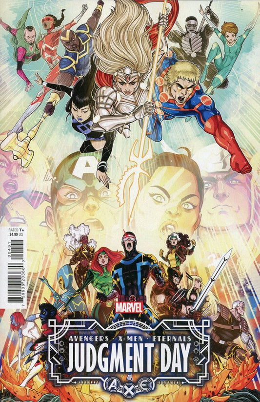 A.X.E.: Judgment Day #4 Luciano Vecchio Variant *(DH M3)*