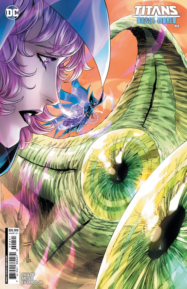 Titans: Beast World #4 Cover C Serg Acuña Variant *Released Jan 9, 2024* *(DH U2)*