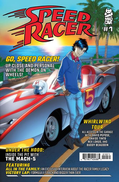 SPEED RACER #1 CVR A ALESSIO ZONNO *RELEASE DATE 7/30/25* *(DH B3)*